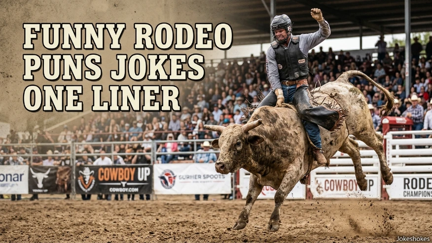 Funny Rodeo Puns Jokes One Liner