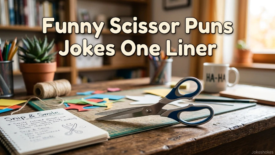 Funny Scissor Puns Jokes One Liner