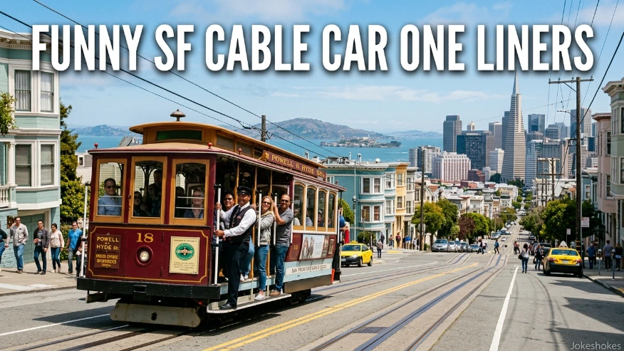 Funny SF Cable Car One Liners