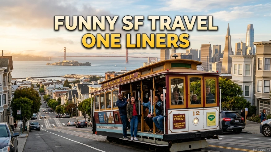 Funny SF Travel One Liners