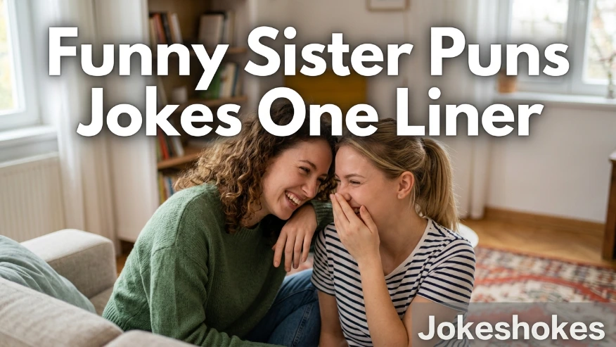 Funny Sister Puns Jokes One Liner