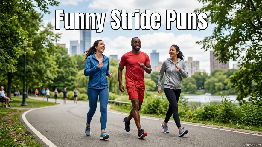 Funny Stride Puns