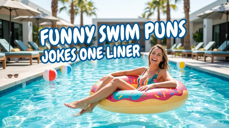 Funny Swim Puns Jokes One Liner
