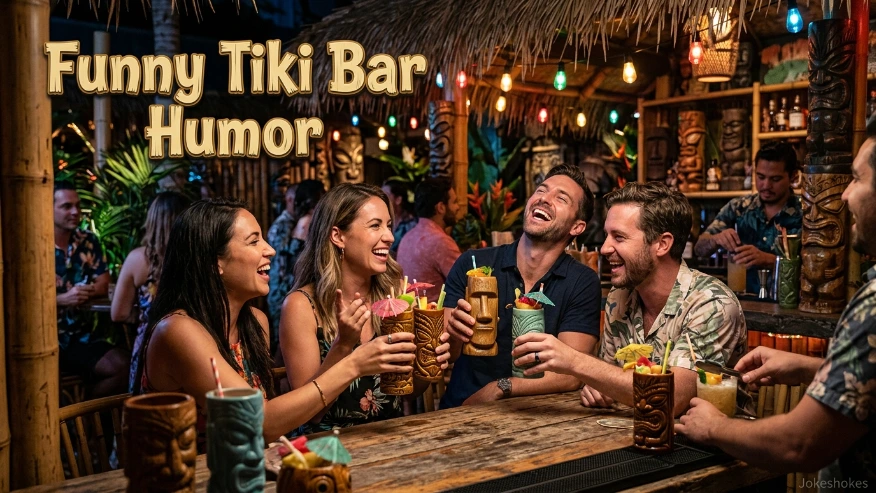 Funny Tiki Bar Humor