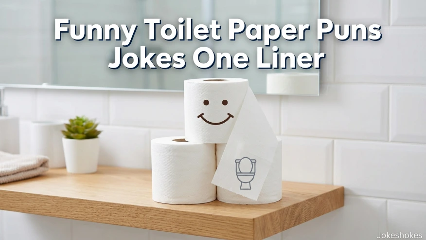 Funny Toilet Paper Puns Jokes One Liner