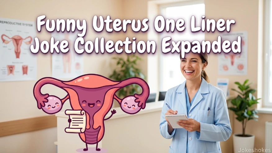 Funny Uterus One Liner Joke Collection Expanded