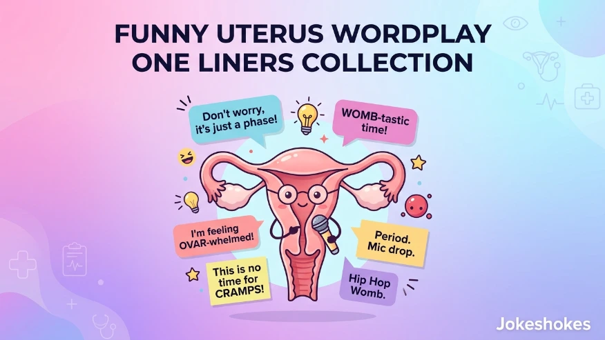 Funny Uterus Wordplay One Liners Collection