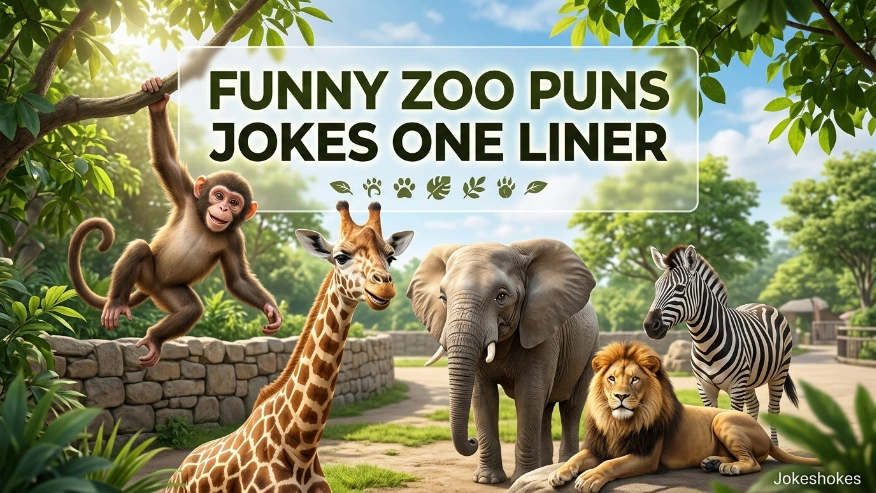 Funny Zoo Puns Jokes One Liner