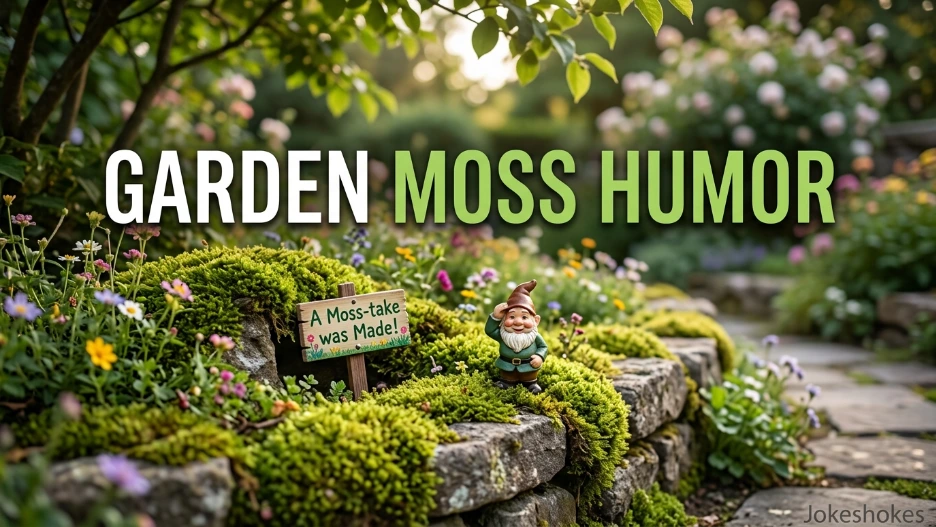 Garden Moss Humor