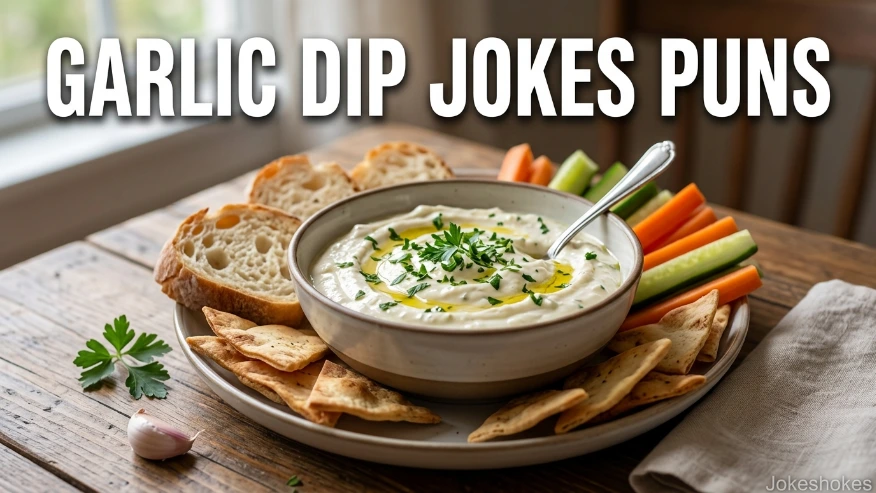 Garlic Dip Jokes Puns