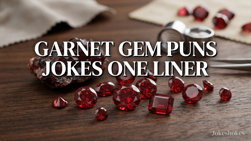 Garnet Gem Puns Jokes One Liner