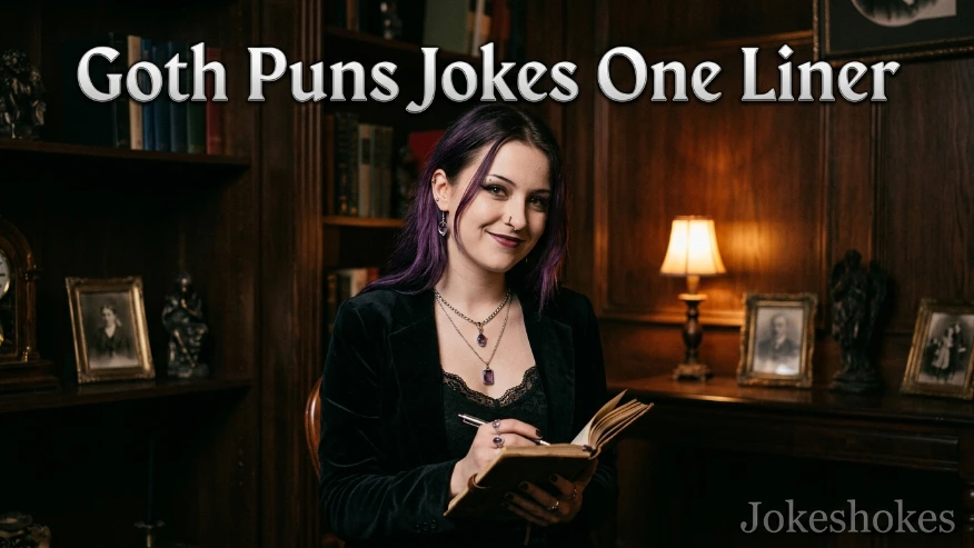 Goth Puns Jokes One Liner