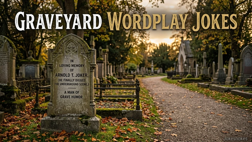 Graveyard Wordplay Jokes