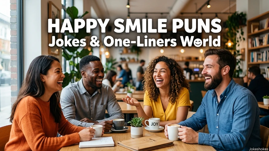Happy Smile Puns Jokes One Liner World