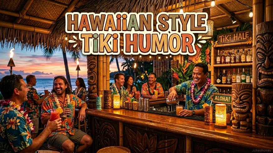 Hawaiian Style Tiki Humor