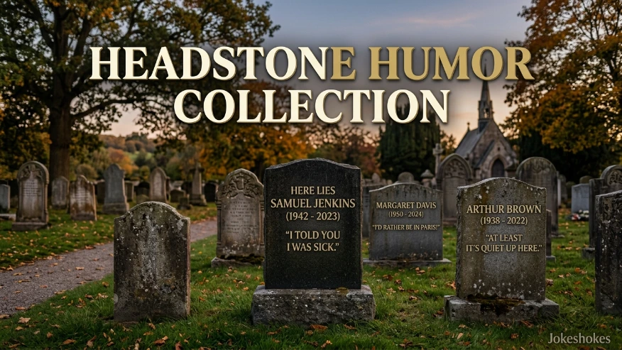 Headstone Humor Collection