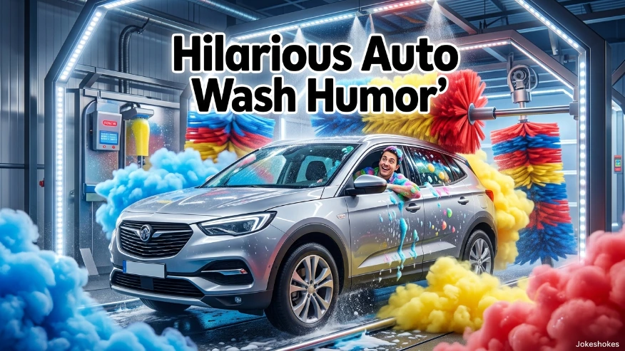 Hilarious Auto Wash Humor