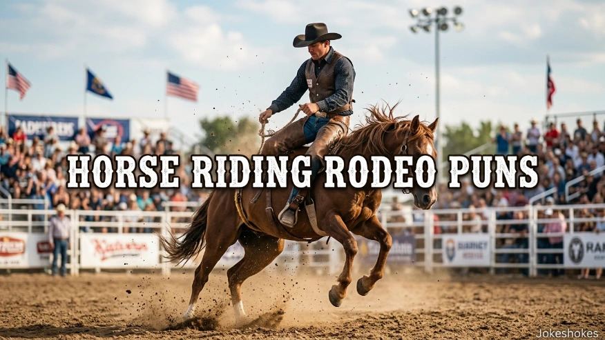 Horse Riding Rodeo Puns