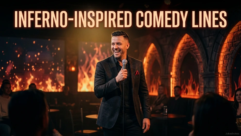 Inferno-Inspired Comedy Lines