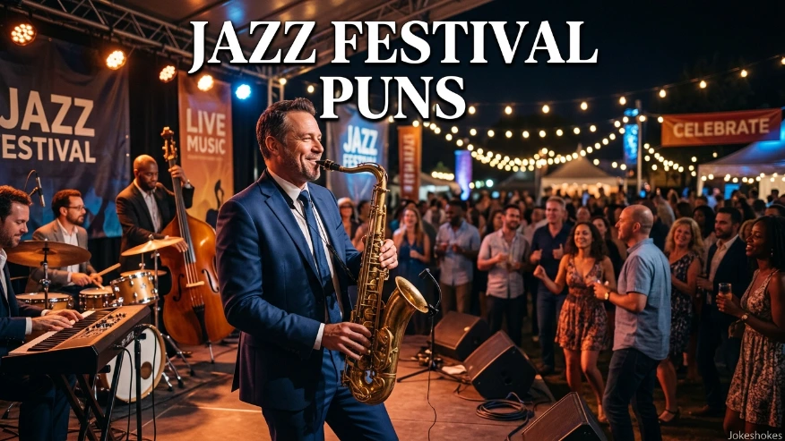 Jazz Festival Puns