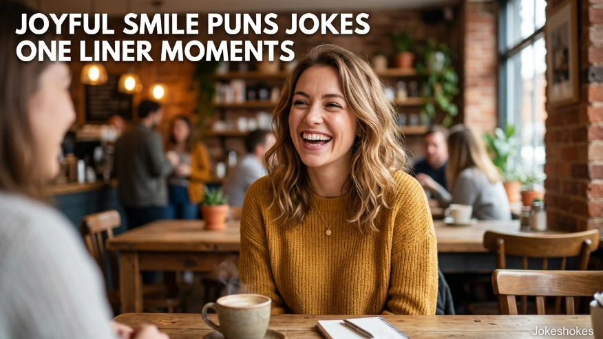 Joyful Smile Puns Jokes One Liner Moments