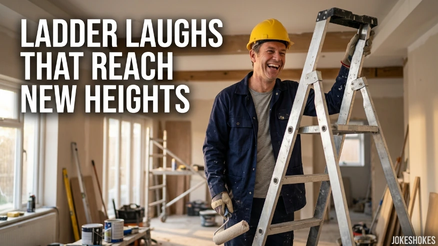 Ladder Laughs That Reach New Heights