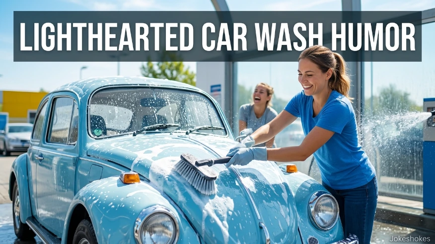 Lighthearted Car Wash Humor