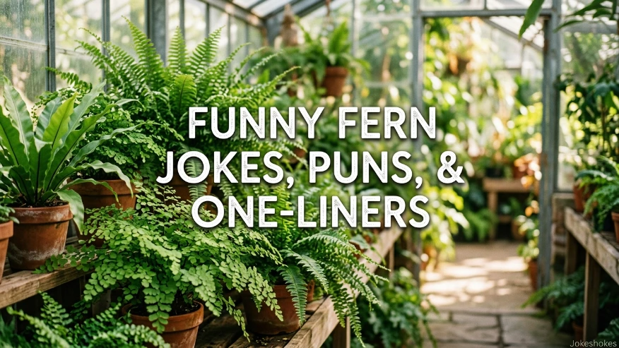 Lighthearted Fern Jokes And Green Wordplay