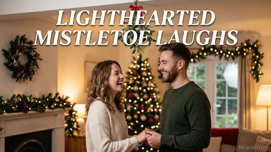 Lighthearted Mistletoe Laughs