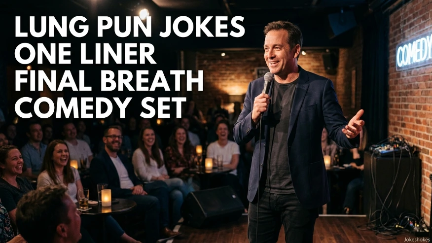 Lung Pun Jokes One Liner Final Breath Comedy Set