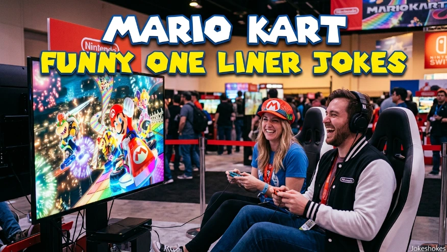 Mario Kart Funny One Liner Jokes