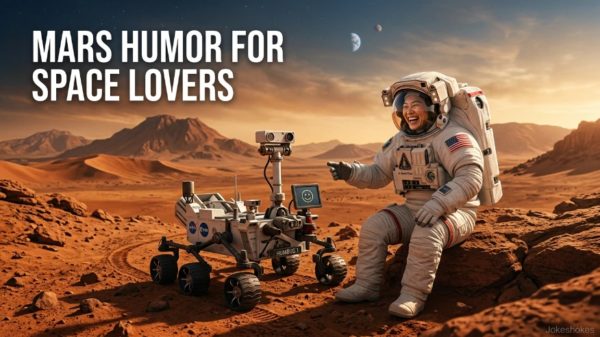 Mars Humor for Space Lovers
