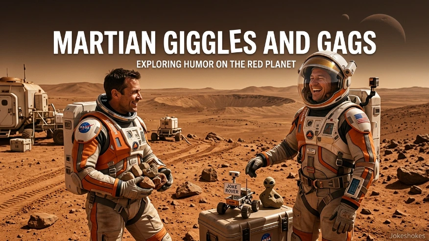 Martian Giggles and Gags