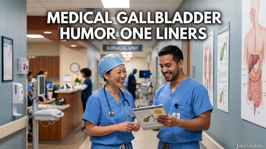 Medical Gallbladder Humor One Liners