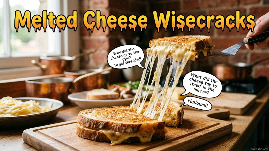 Melted Cheese Wisecracks