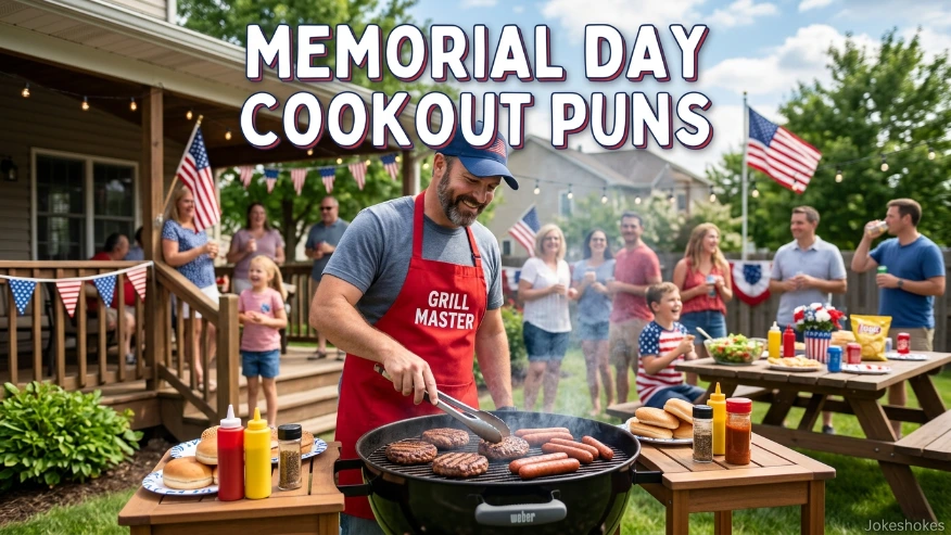Memorial Day Cookout Puns