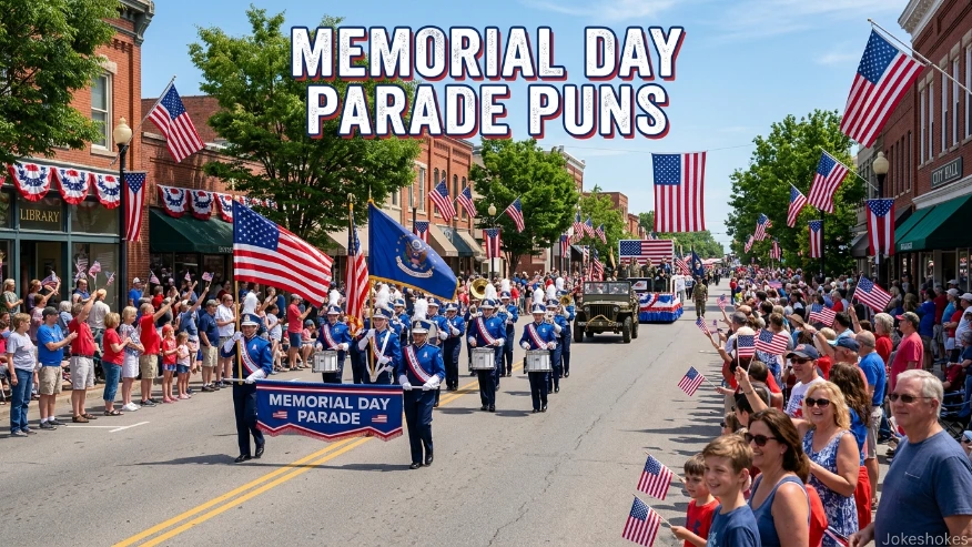 Memorial Day Parade Puns
