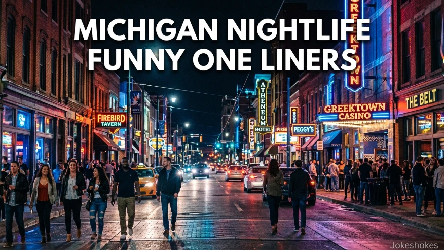 Michigan Nightlife Funny One Liners