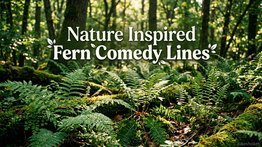 Nature Inspired Fern Comedy Lines