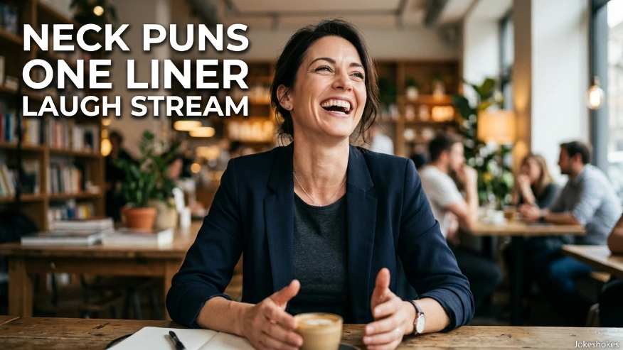 Neck Puns One Liner Laugh Stream