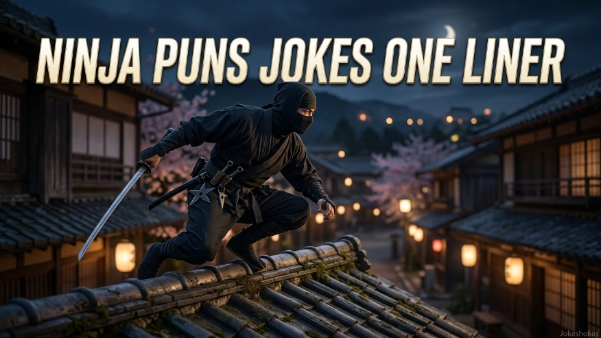 Ninja Puns Jokes One Liner