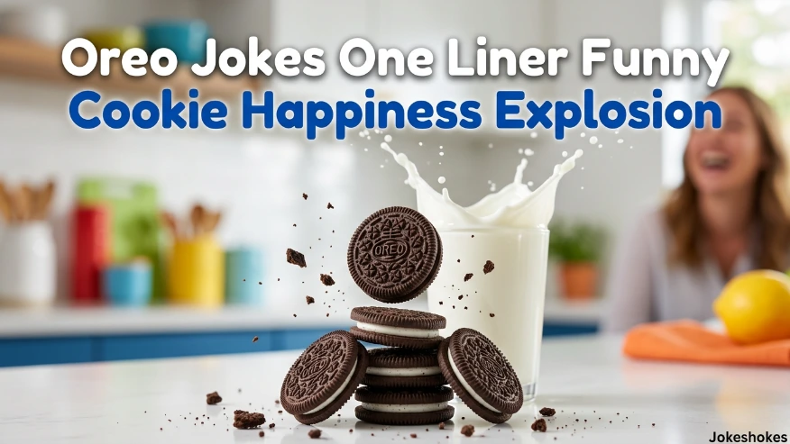 Oreo Jokes One Liner Funny Cookie Happiness Explosion