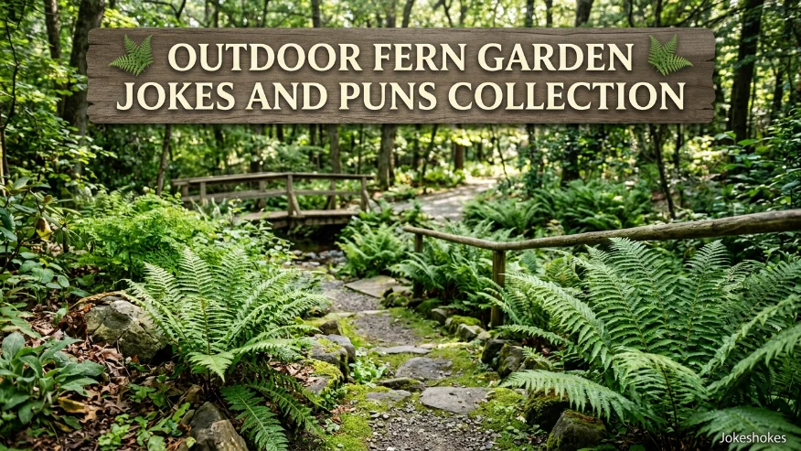 Outdoor Fern Garden Jokes And Puns Collection