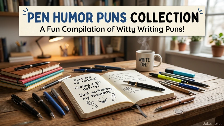 Pen Humor Puns Collection