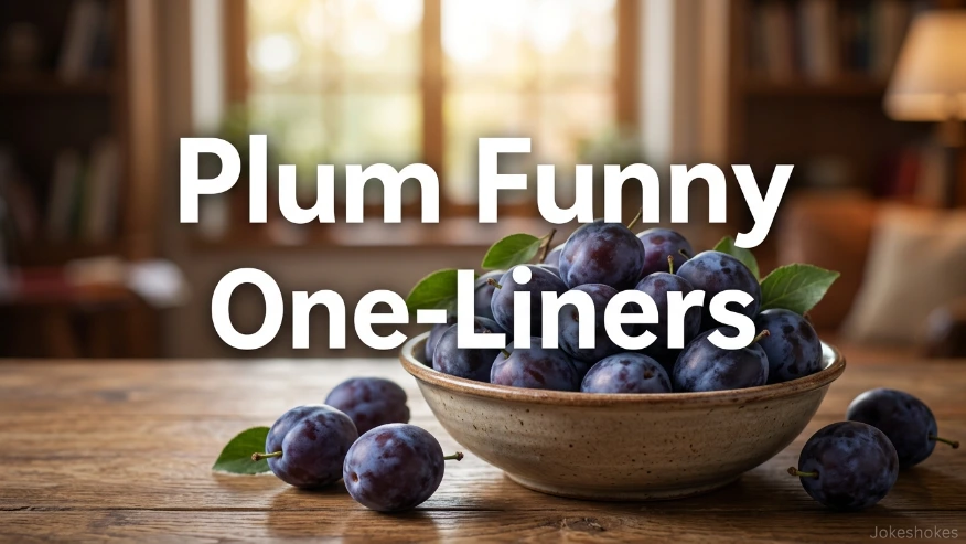 Plum Funny One-Liners