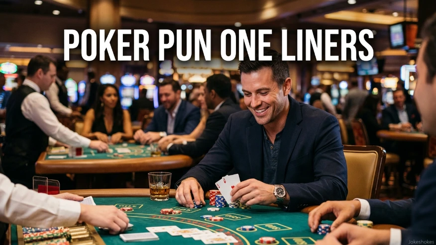 Poker Pun One Liners