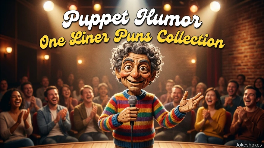 Puppet Humor One Liner Puns Collection