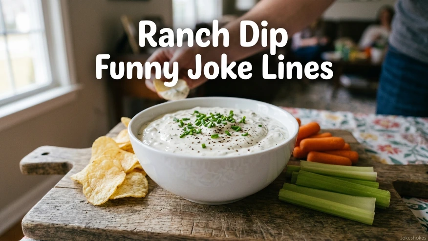 Ranch Dip Funny Joke Lines
