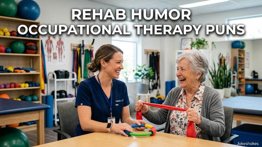 Rehab Humor Occupational Therapy Puns