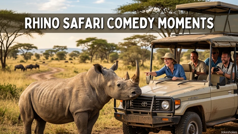 Rhino Safari Comedy Moments